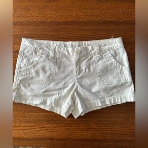 Wallflower White Jean Shorts for Women